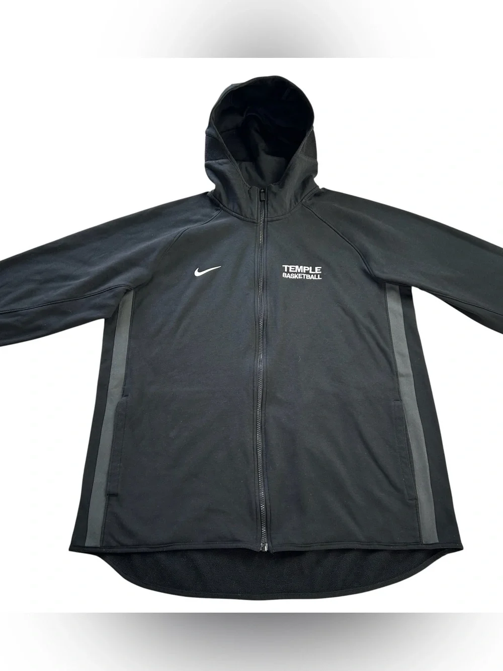 Nike Temple Owls Basketball Mens TEAM ISSUED Dri-FIT Showtime Full-Zip Jacket XL
